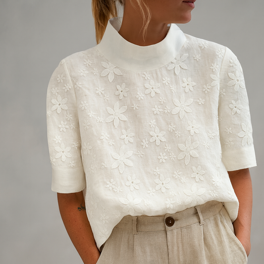 Ilona | Brodeerattu pusero